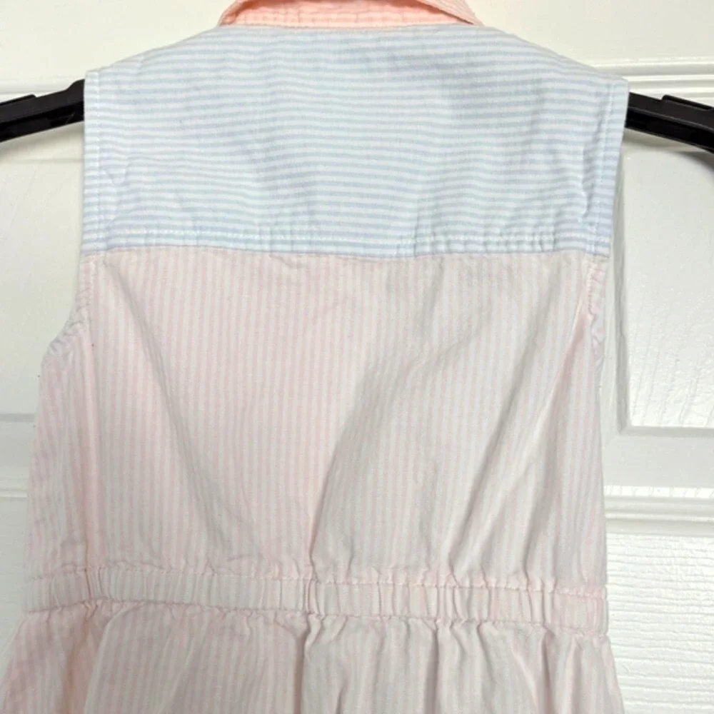Tommy Hilfiger Lightweight Button-Down Sleeveles Shirt Dress